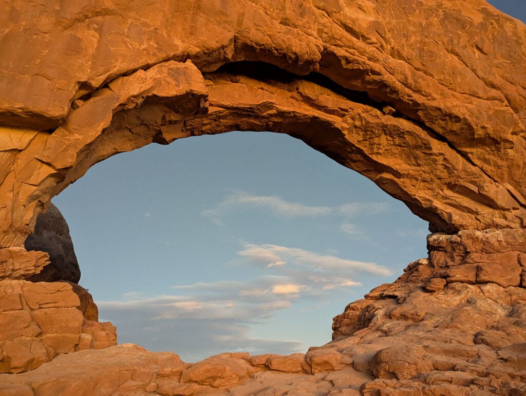 window arch, Arches National Park